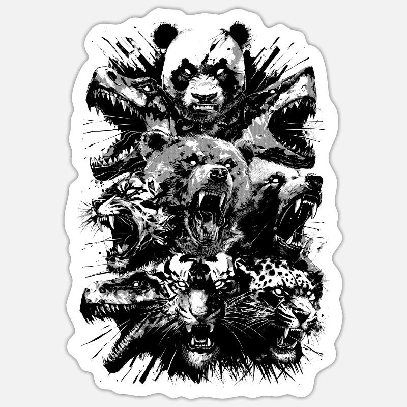 Sticker Größe S (10 x 10 cm) - 