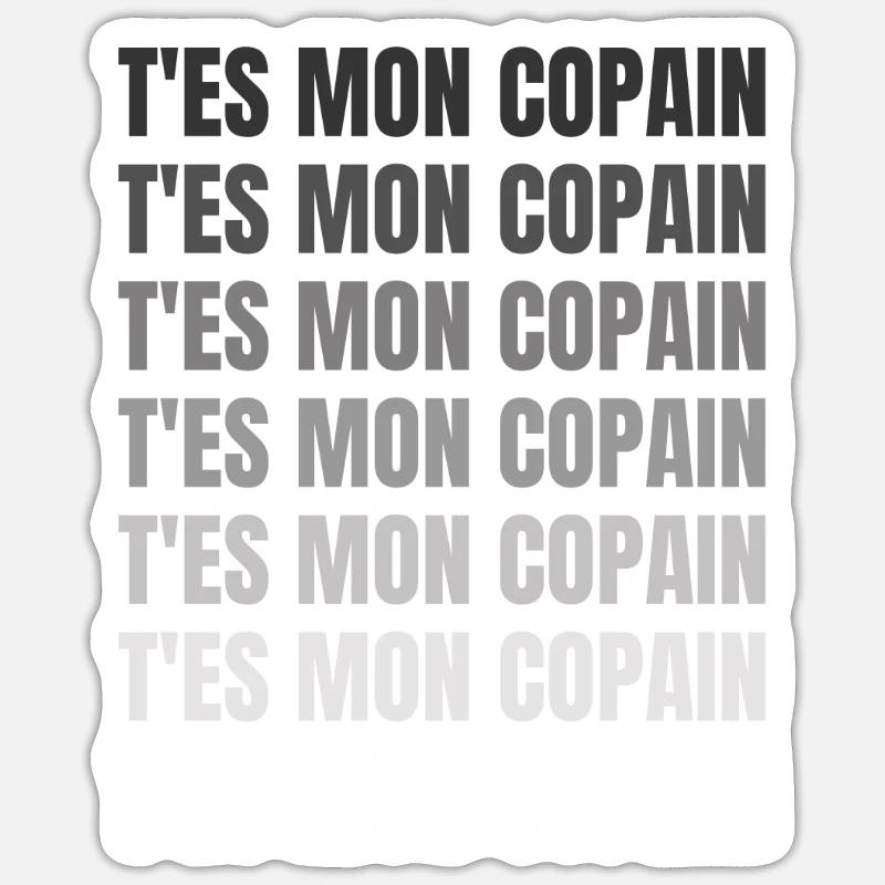 Sticker taille S (10 x 10 cm) - 