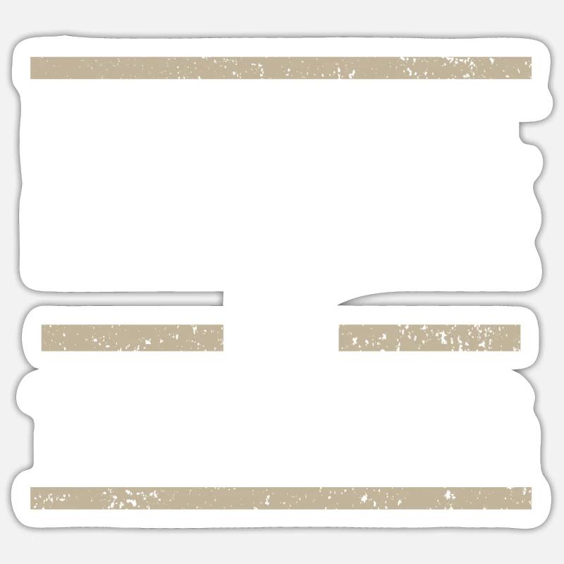 Finanzmanager im Ausbildungsberuf - Sticker Größe S (10 x 10 cm) - Mattweiß