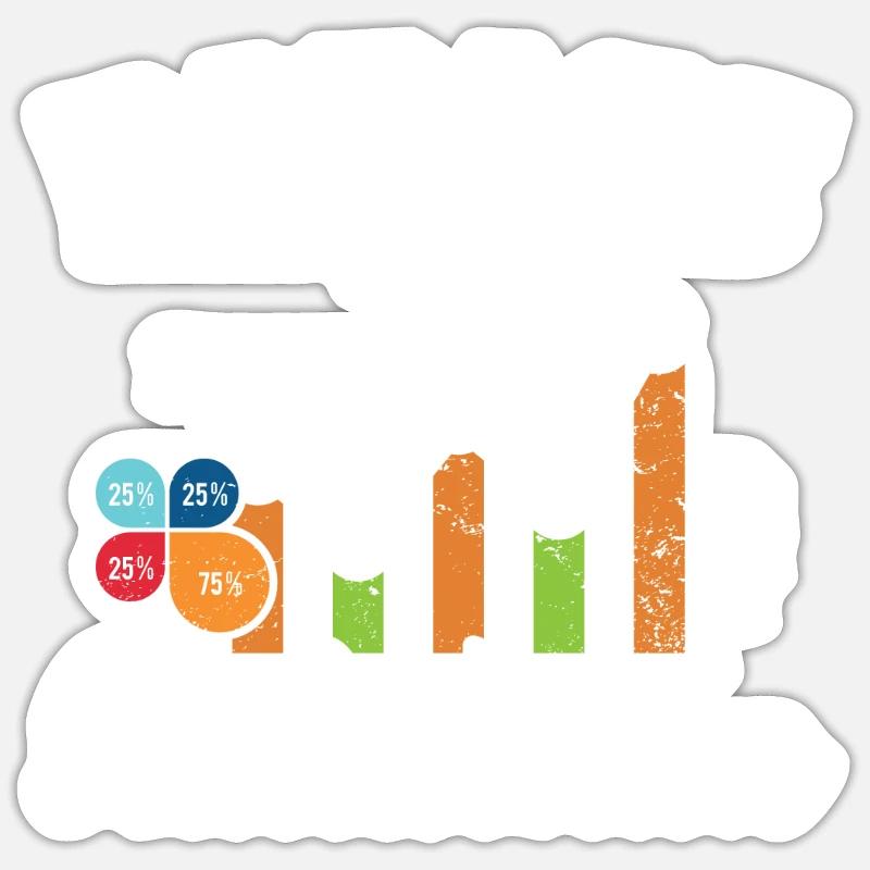 Badass Statisticien Data Analyst Job Statistics Sticker taille S (10 x 10 cm)