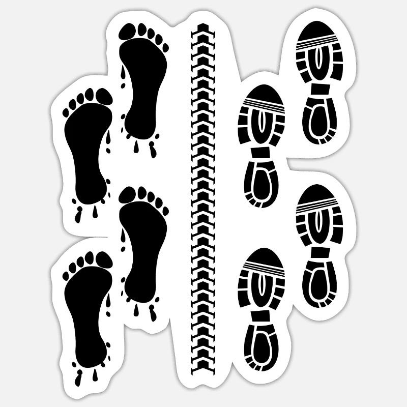 Sticker Größe S (10 x 10 cm) - 