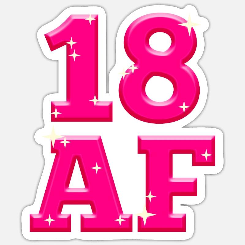 Sticker Größe S (10 x 10 cm) - 