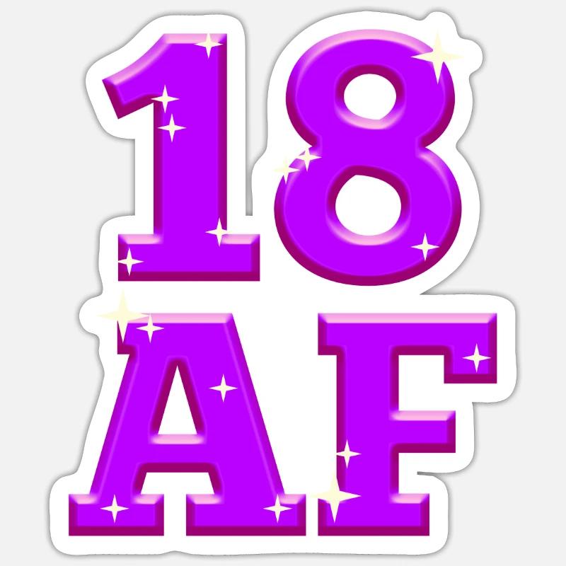 Sticker Größe S (10 x 10 cm) - 