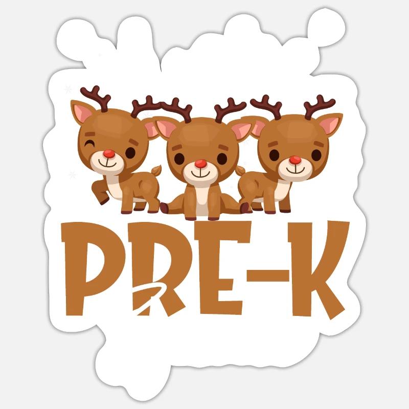 Pre-Squad - Sticker Größe S (10 x 10 cm) - Mattweiß