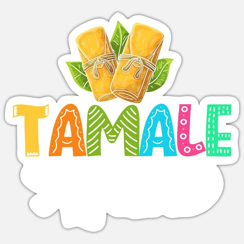 Tamale Squad - Sticker size S (10 x 10 cm) - white matte
