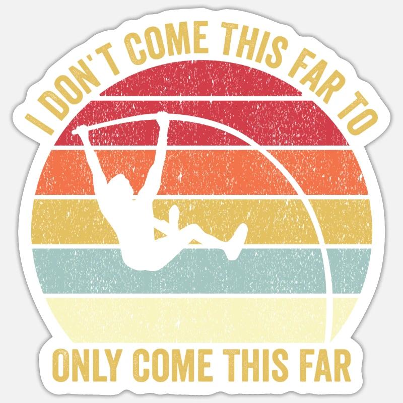 Fun Pole Vault Pole Vault Sticker size S (10 x 10 cm)