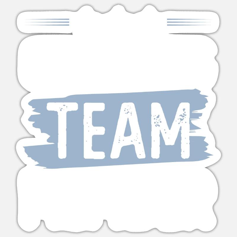 Climbing Team - Sticker size S (10 x 10 cm) - white matte