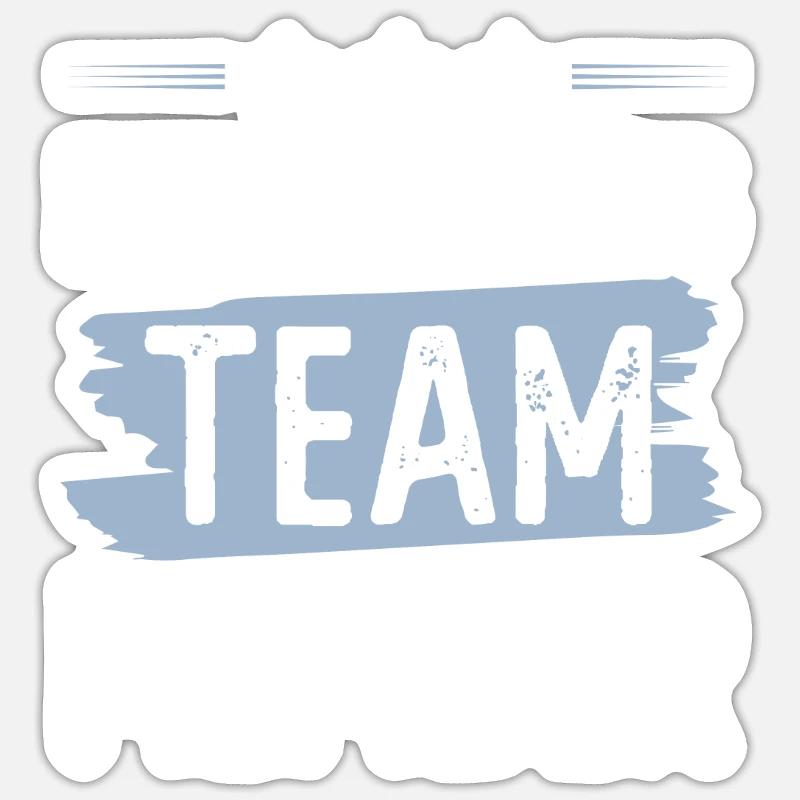 Kickboxing Team - Sticker Größe S (10 x 10 cm) - Mattweiß