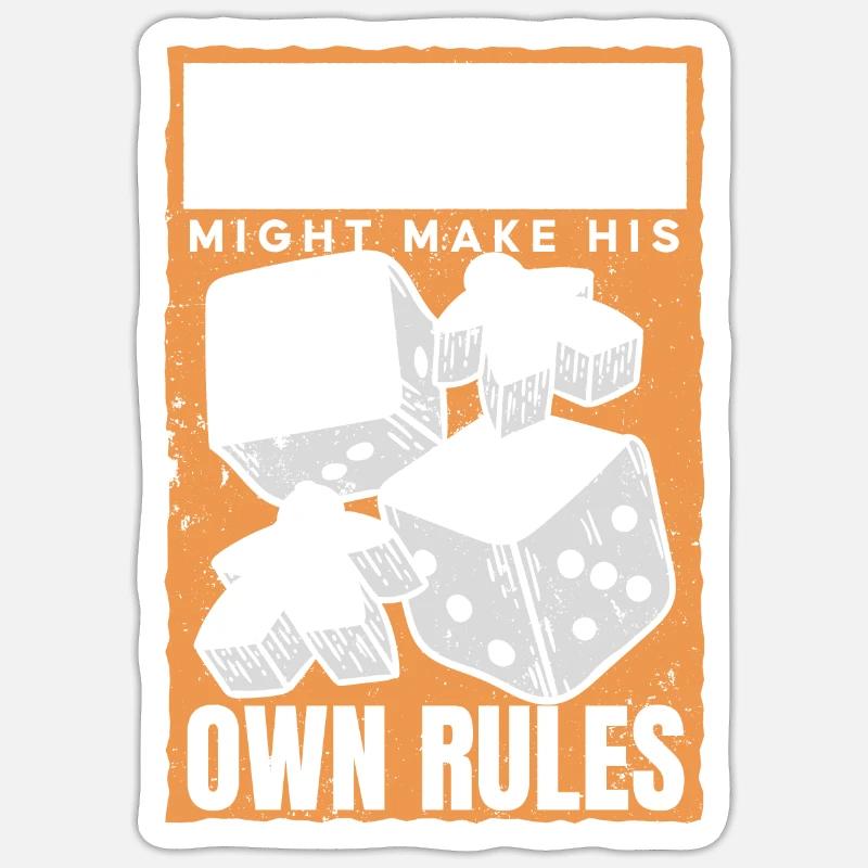 Brettspiel Brettspiele Gesellschaftsspiele Sticker Größe S (10 x 10 cm)