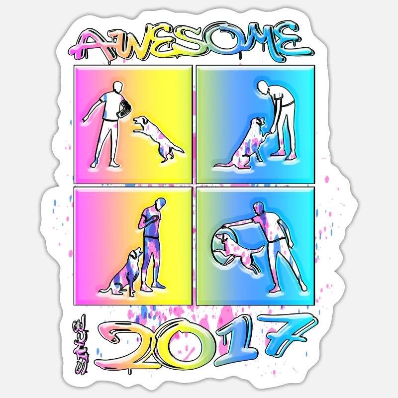 Sticker taille S (10 x 10 cm) - 