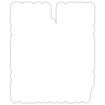Anniversaire De vrais hommes naissent en février - Sticker taille S (10 x 10 cm) - blanc mat - Devant