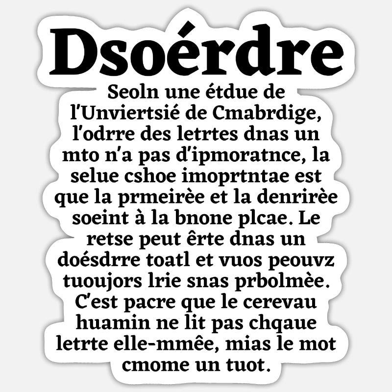 Sticker taille S (10 x 10 cm) - 