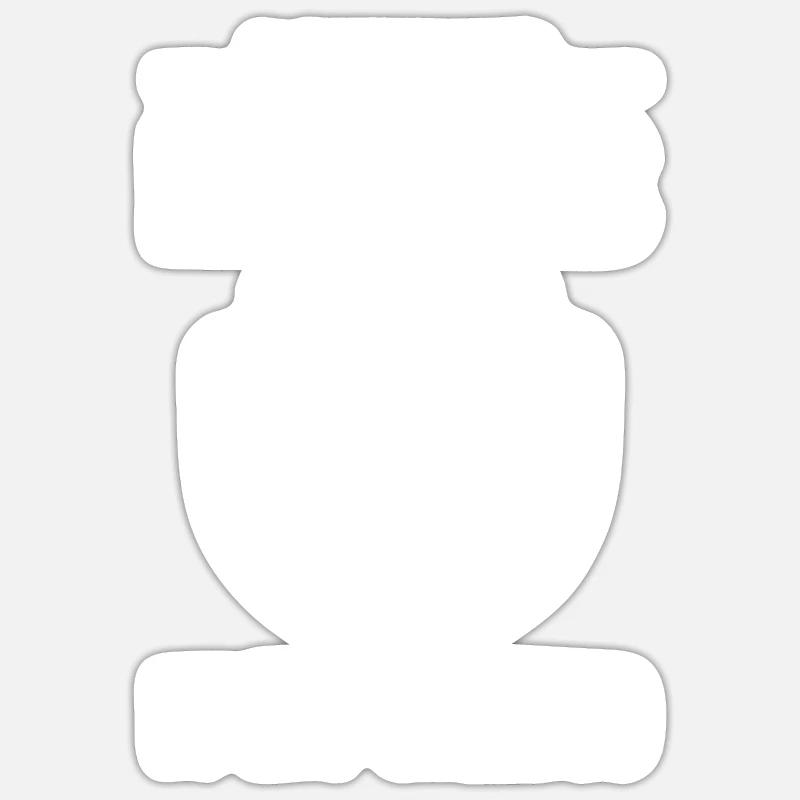Cybersécurité Sécurité informatique Cybersécurité - Sticker taille S (10 x 10 cm) - blanc mat