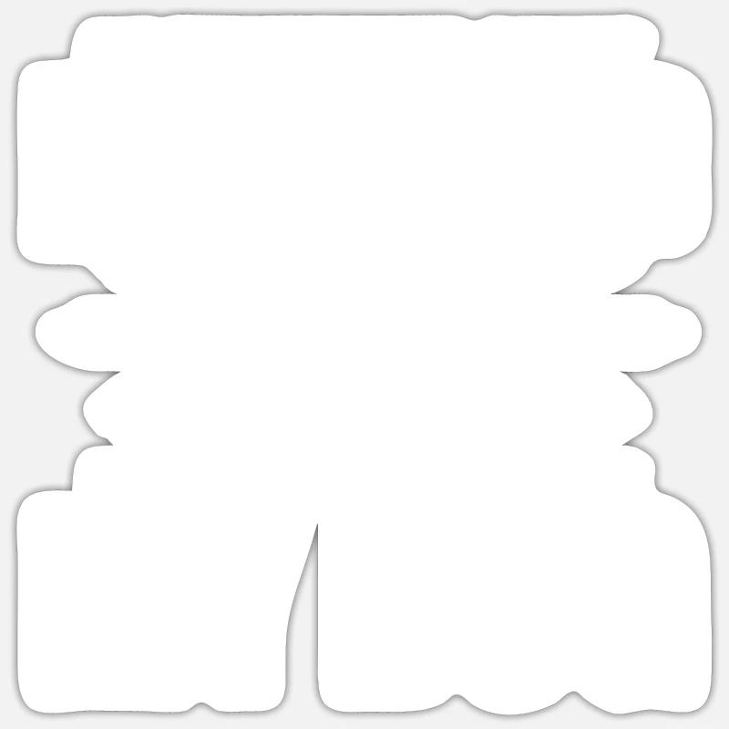 Cybersecurity Computer Security Cybersecurity - Sticker size S (10 x 10 cm) - white matte
