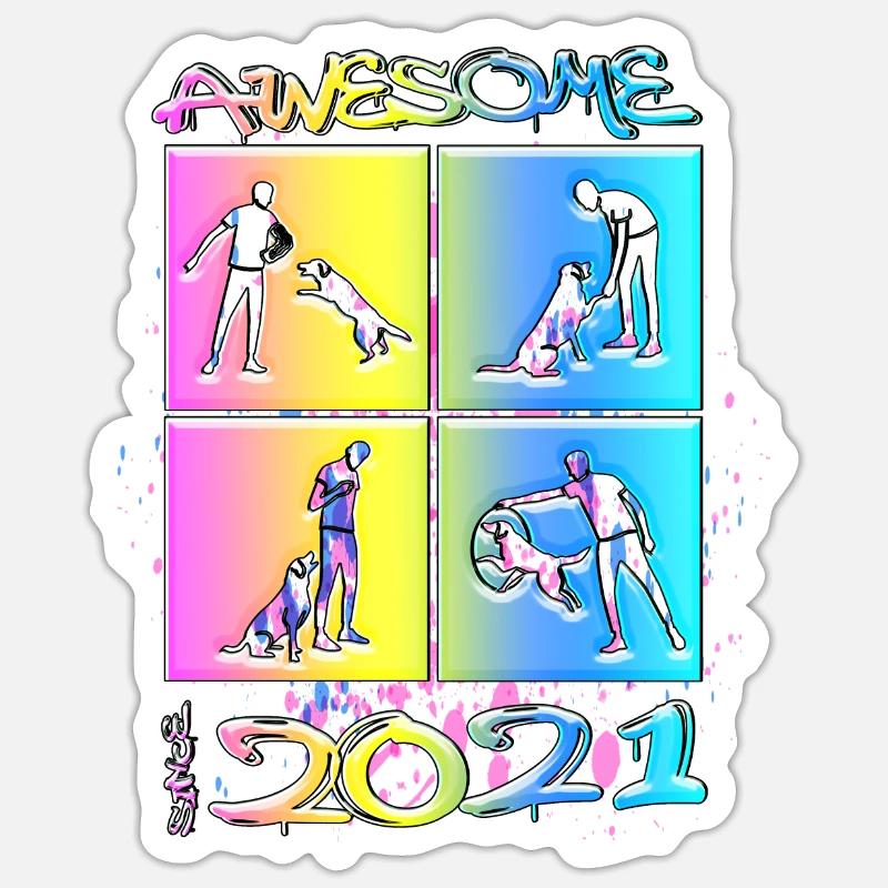 Sticker size S (10 x 10 cm) - 