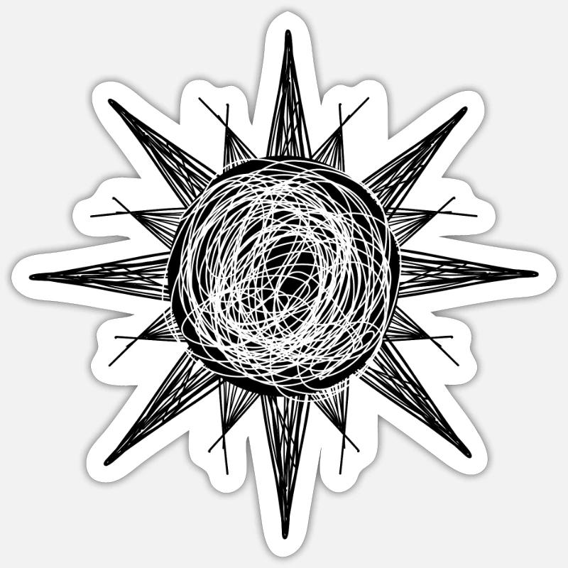 Sun Gothic Sticker size S (10 x 10 cm)