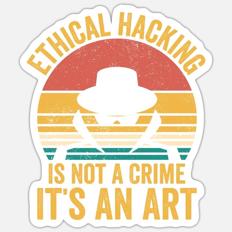 Cybersecurity Computersicherheit Cybersecurity Sticker Größe S (10 x 10 cm)