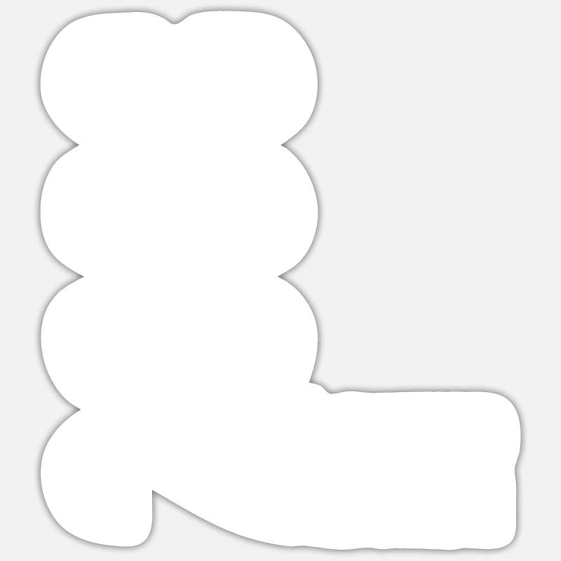 2003 Édition Limitée - Sticker taille S (10 x 10 cm) - blanc mat