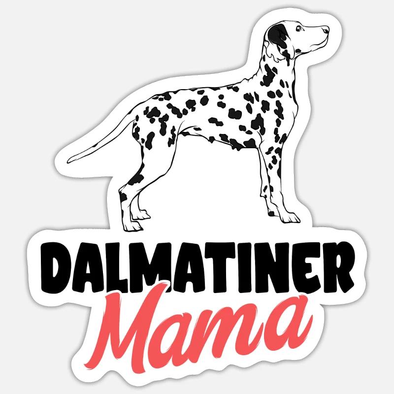 Dalmate Sticker taille S (10 x 10 cm)