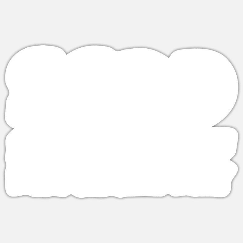 Same stuff different day - Sticker size S (10 x 10 cm) - white matte