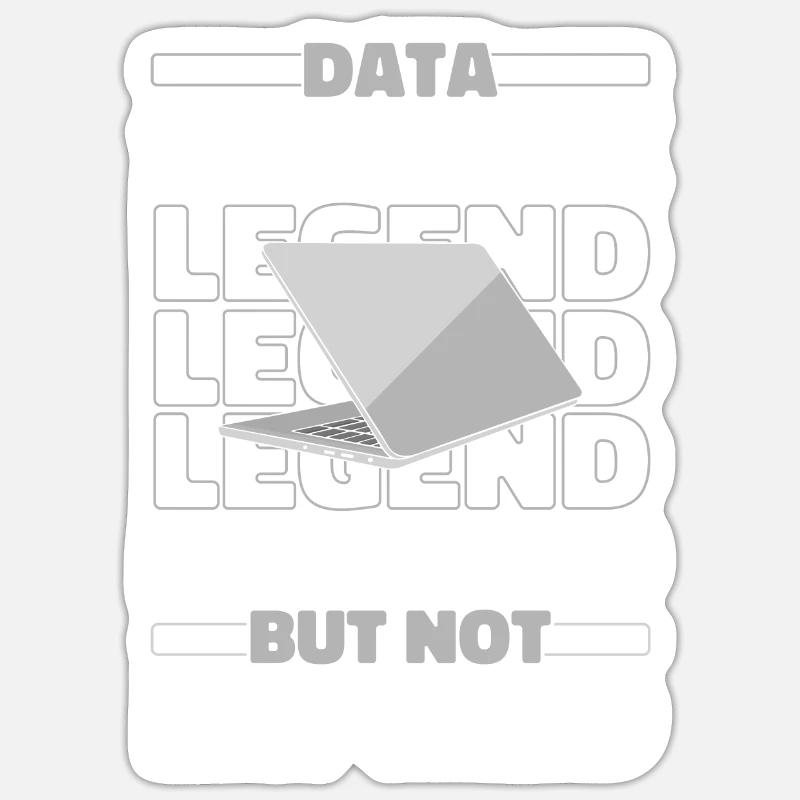 Data Science Data Analyst à la retraite Sticker taille S (10 x 10 cm)