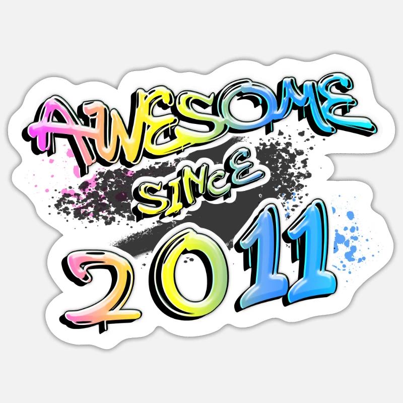 Sticker Größe S (10 x 10 cm) - 