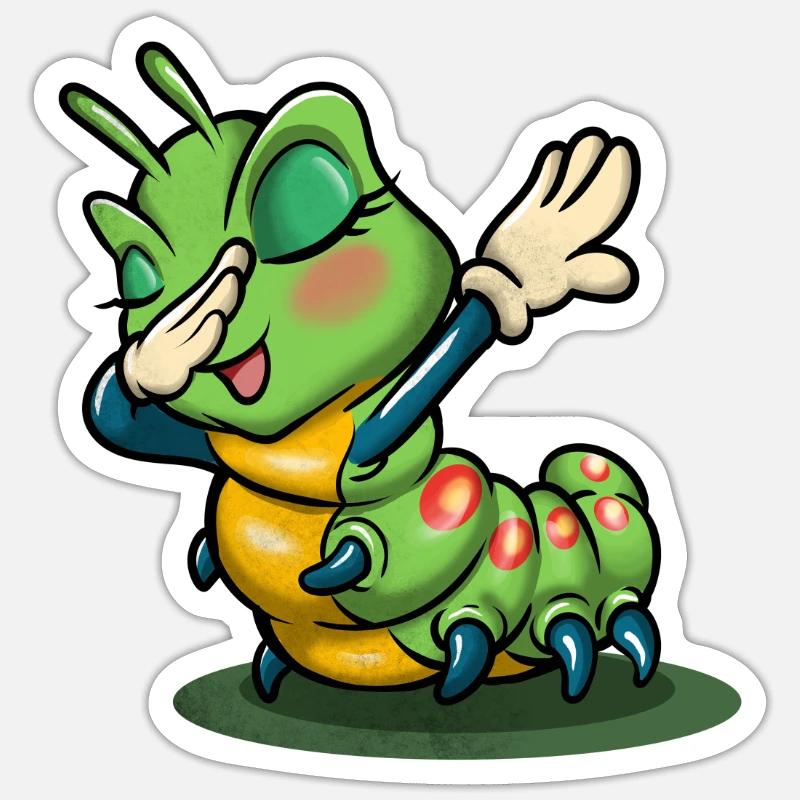 Chenille Sticker taille S (10 x 10 cm)