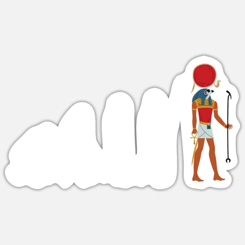 Hieroglyphics Egyptologist, Ancient Egyptian Sticker size S (10 x 10 cm)