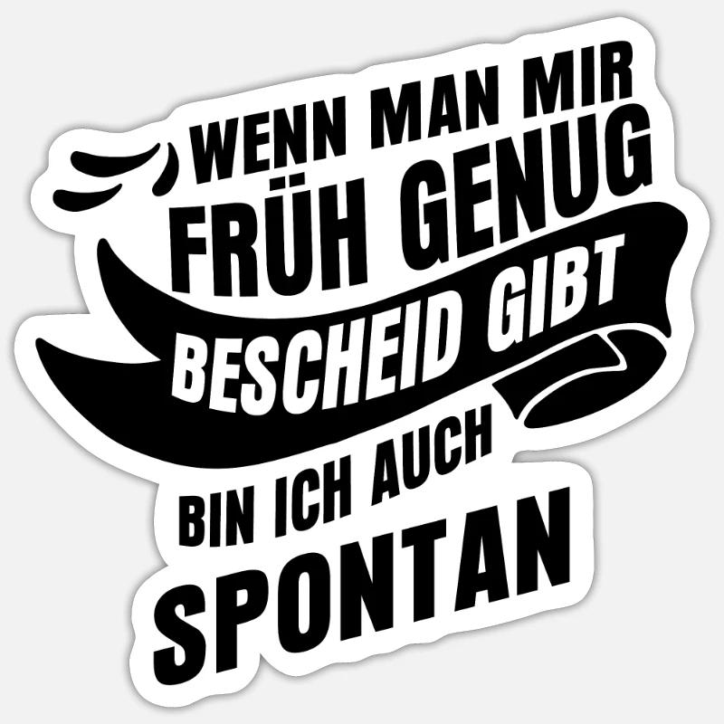 Sticker Größe S (10 x 10 cm) - 