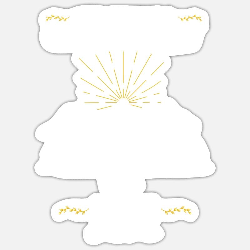 Chow Chow - Sticker size S (10 x 10 cm) - white matte