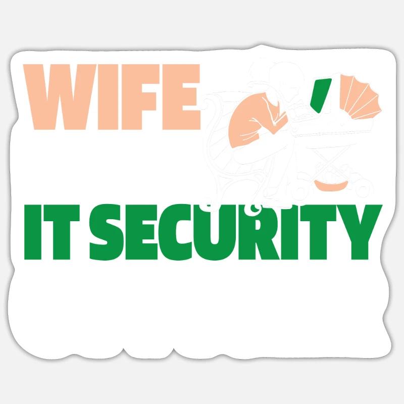 Entwickler Coder Programmierer Mama Sticker Größe S (10 x 10 cm)