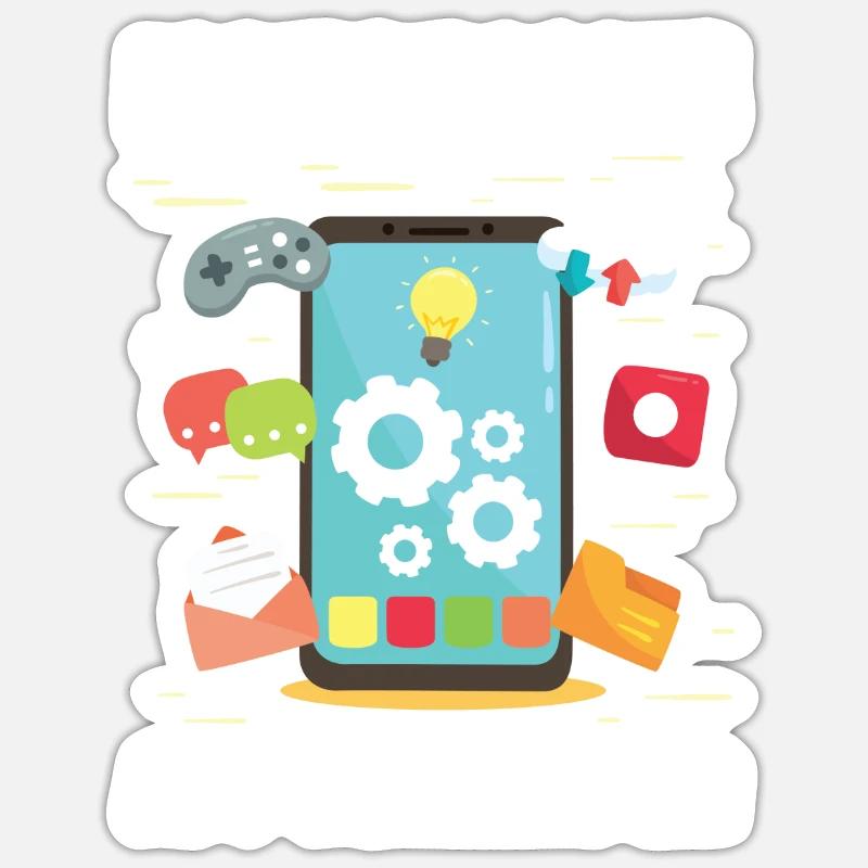 Sticker taille S (10 x 10 cm) - 