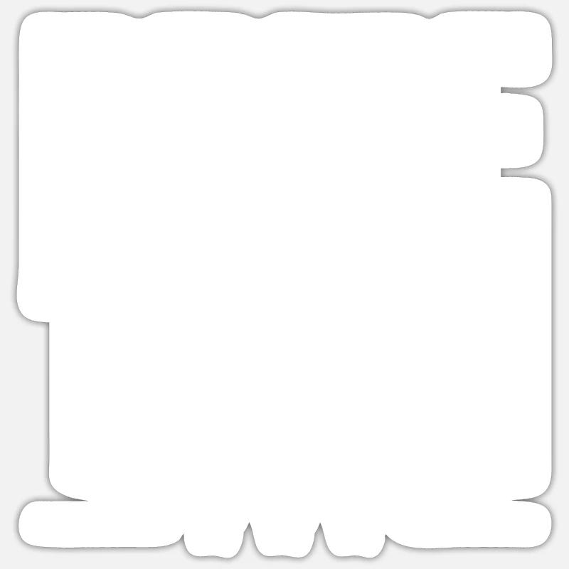 Bride Team - Sticker Größe S (10 x 10 cm) - Mattweiß