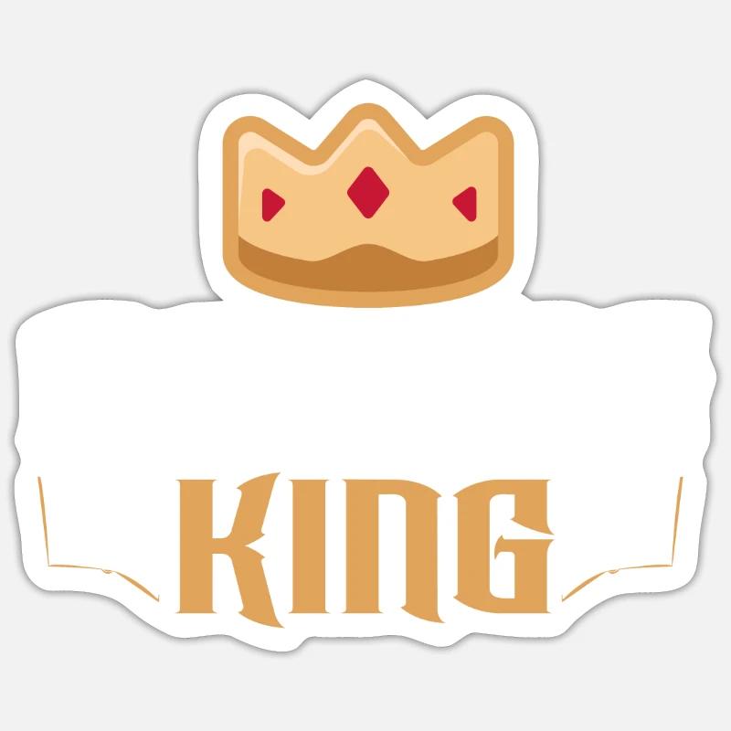 Comics King Comic Reader Fictional Characters Sticker size S (10 x 10 cm)