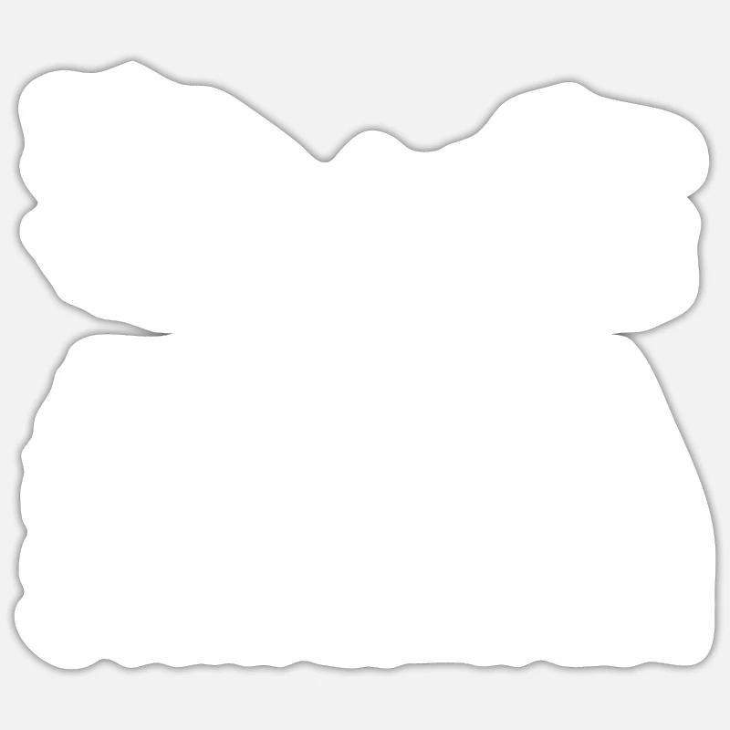 Forêt-Noire - Sticker taille S (10 x 10 cm) - blanc mat