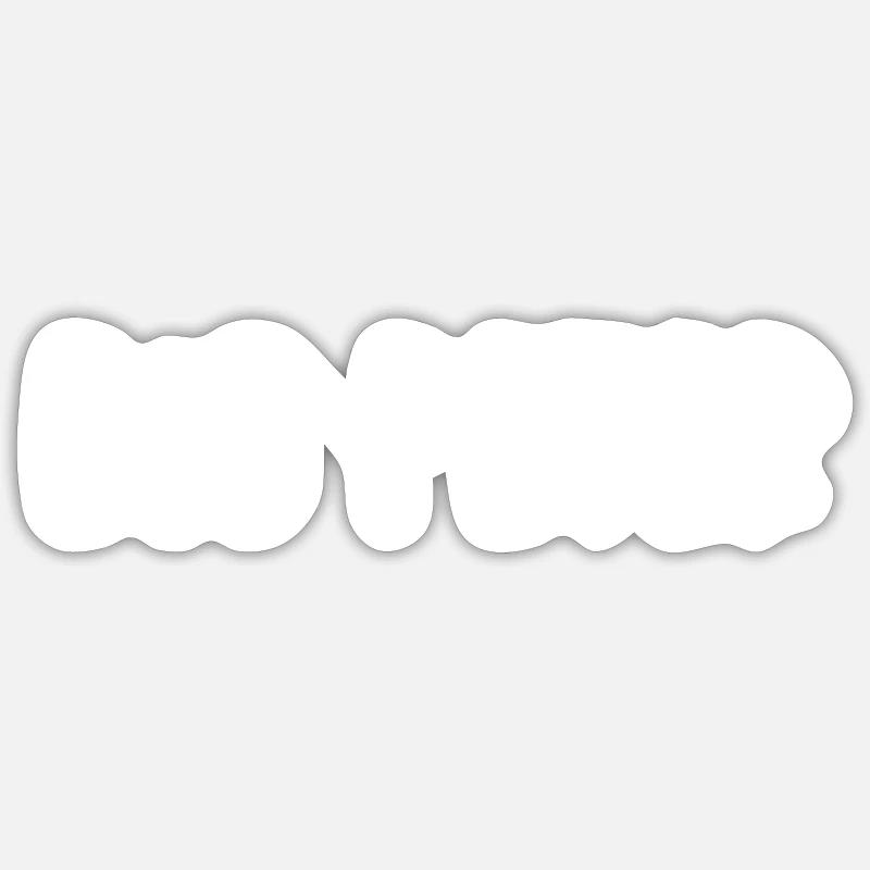 Bis Peter - Sticker Größe S (10 x 10 cm) - Mattweiß