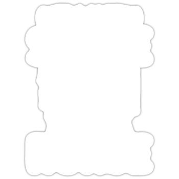 Ich bin nicht Single, ich habe ein Pferd - Sticker Größe S (10 x 10 cm) - Mattweiß - Vorne