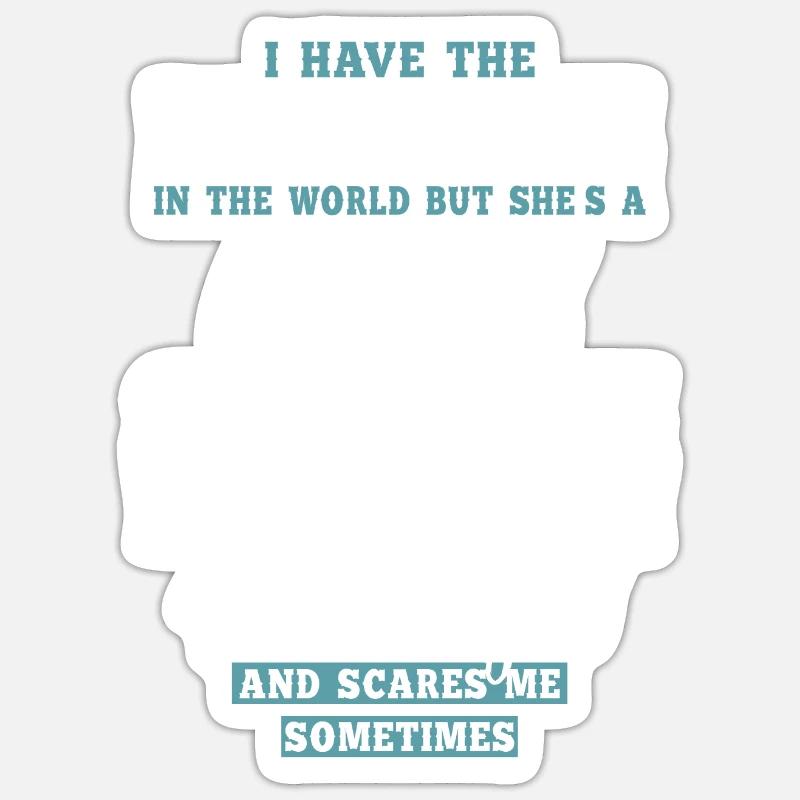 Assistant orthophoniste - Sticker taille S (10 x 10 cm) - blanc mat