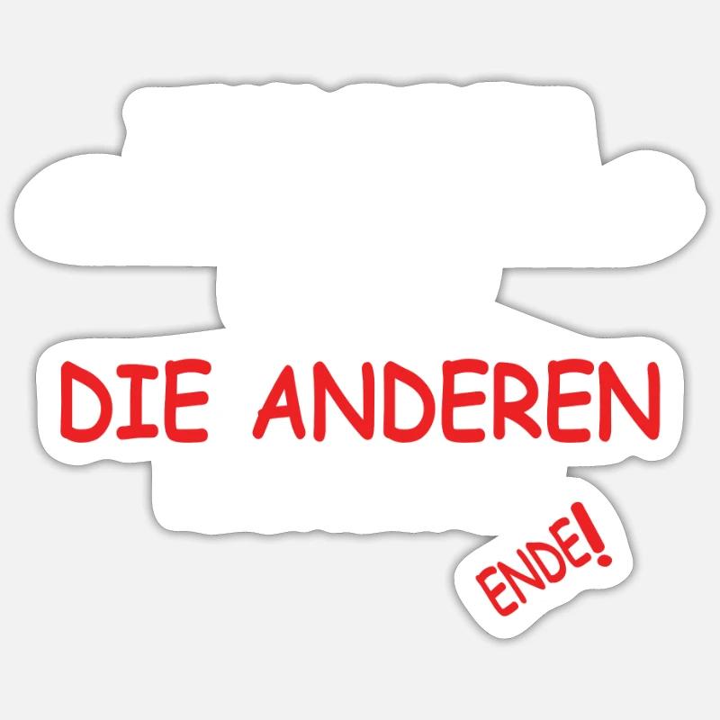 Camper Geschenkidee Camping - Sticker Größe S (10 x 10 cm) - Mattweiß
