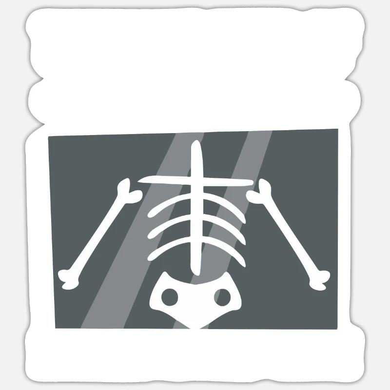 Le meilleur type de père élève un Rad Tech Rad Tech Ra - Sticker taille S (10 x 10 cm) - blanc mat
