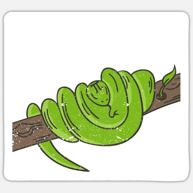 Python Schlange Pithon Pi Tag Symbol lustig Mathe Sticker Größe S (10 x 10 cm)