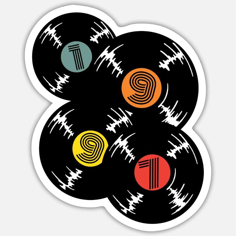Sticker taille S (10 x 10 cm) - 
