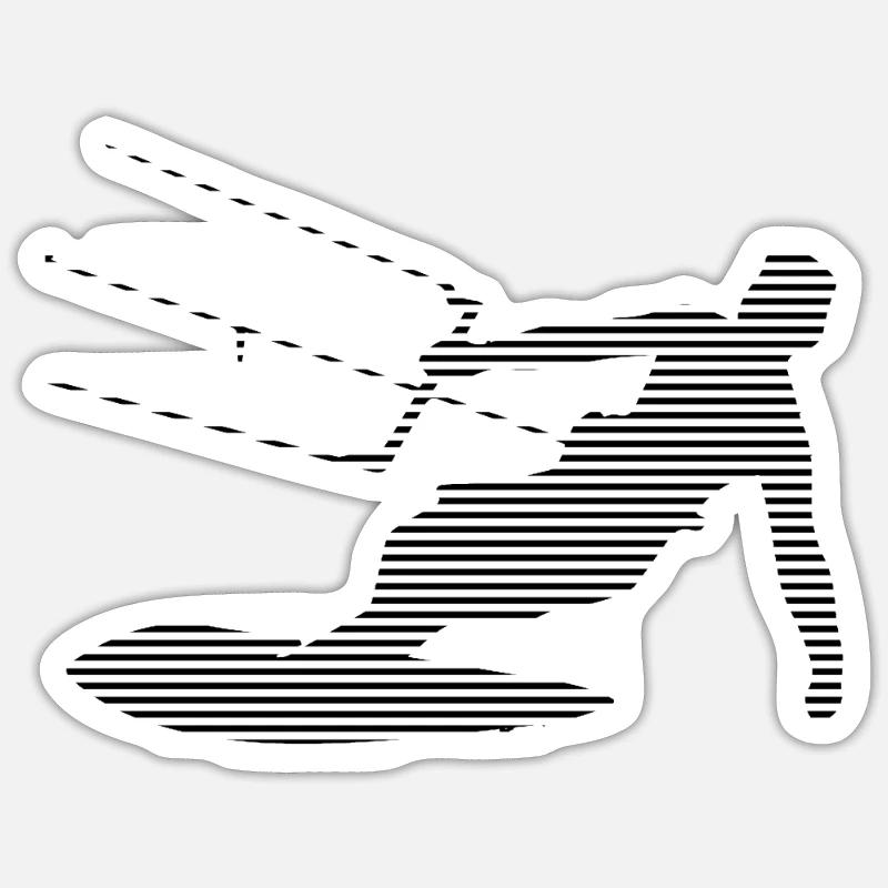 Sticker Größe S (10 x 10 cm) - 