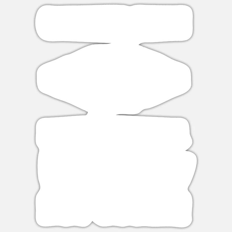Développeur Coder Programmeur Mama - Sticker taille S (10 x 10 cm) - blanc mat