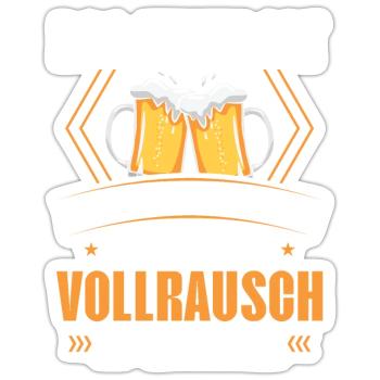 Das Leben Ist An Manchen Tagen Halt Nur Im - Sticker Größe S (10 x 10 cm) - Mattweiß - Vorne