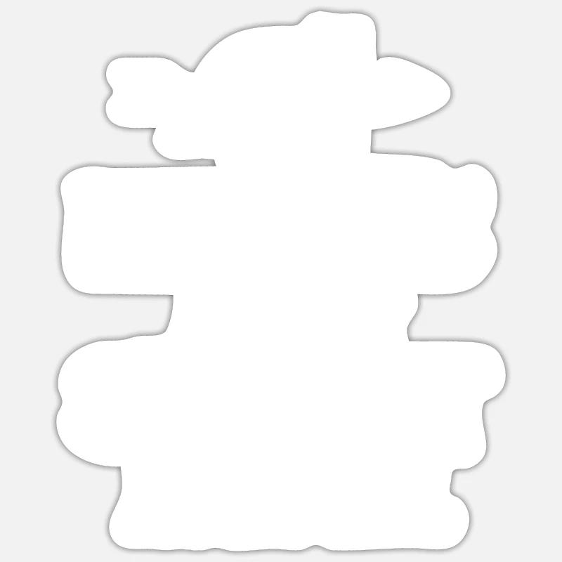 Sticker Größe S (10 x 10 cm) - 