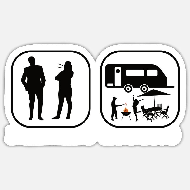 Sticker Größe S (10 x 10 cm) - 