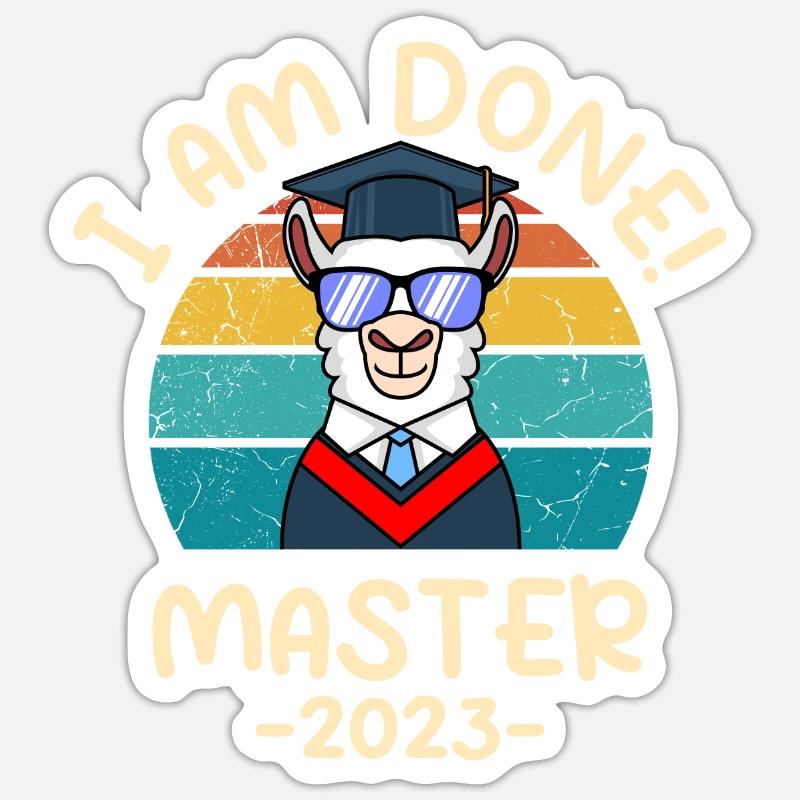 Ready! Master 2023 Sticker size S (10 x 10 cm)