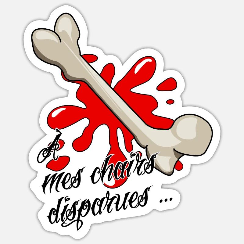 chairs - Sticker taille S (10 x 10 cm) - blanc mat