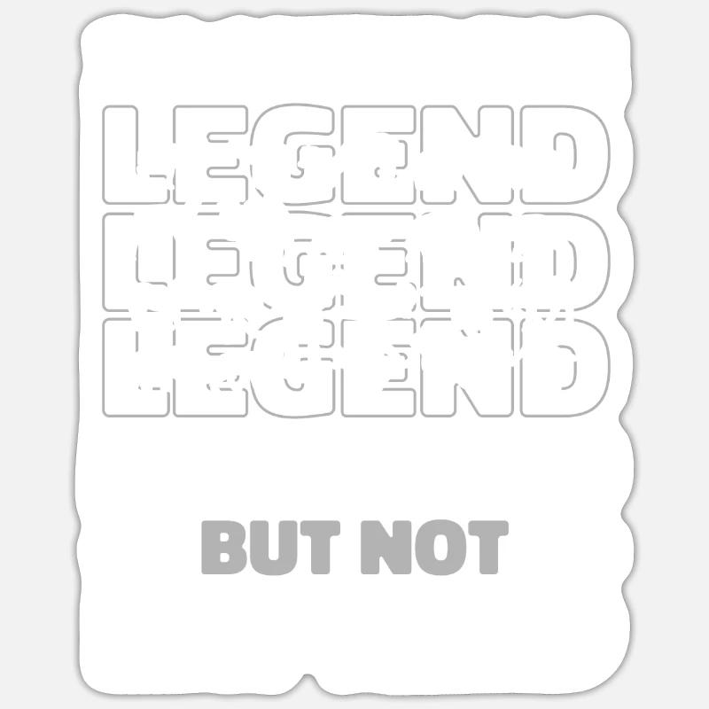 Zookeeper Retired zookeeper - Sticker size S (10 x 10 cm) - white matte